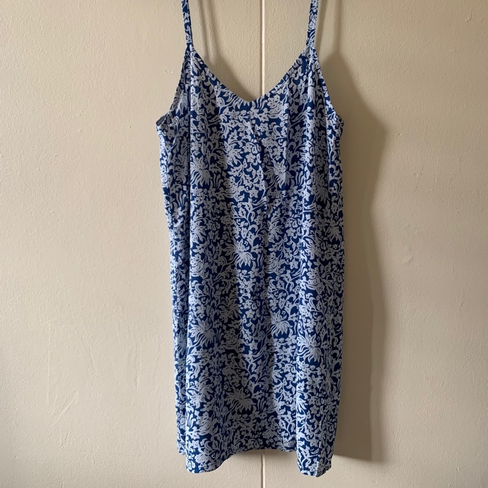 Acacia Blue Batik Vatu Dress